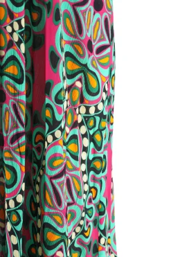 Outlet Abito Caftano con Fantasia / Donna Abiti
