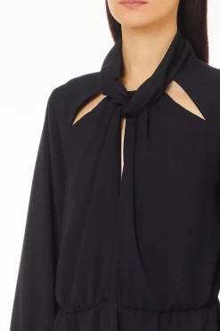 Sale Abito Corto con Dettaglio Cut-Out / Donna Abiti