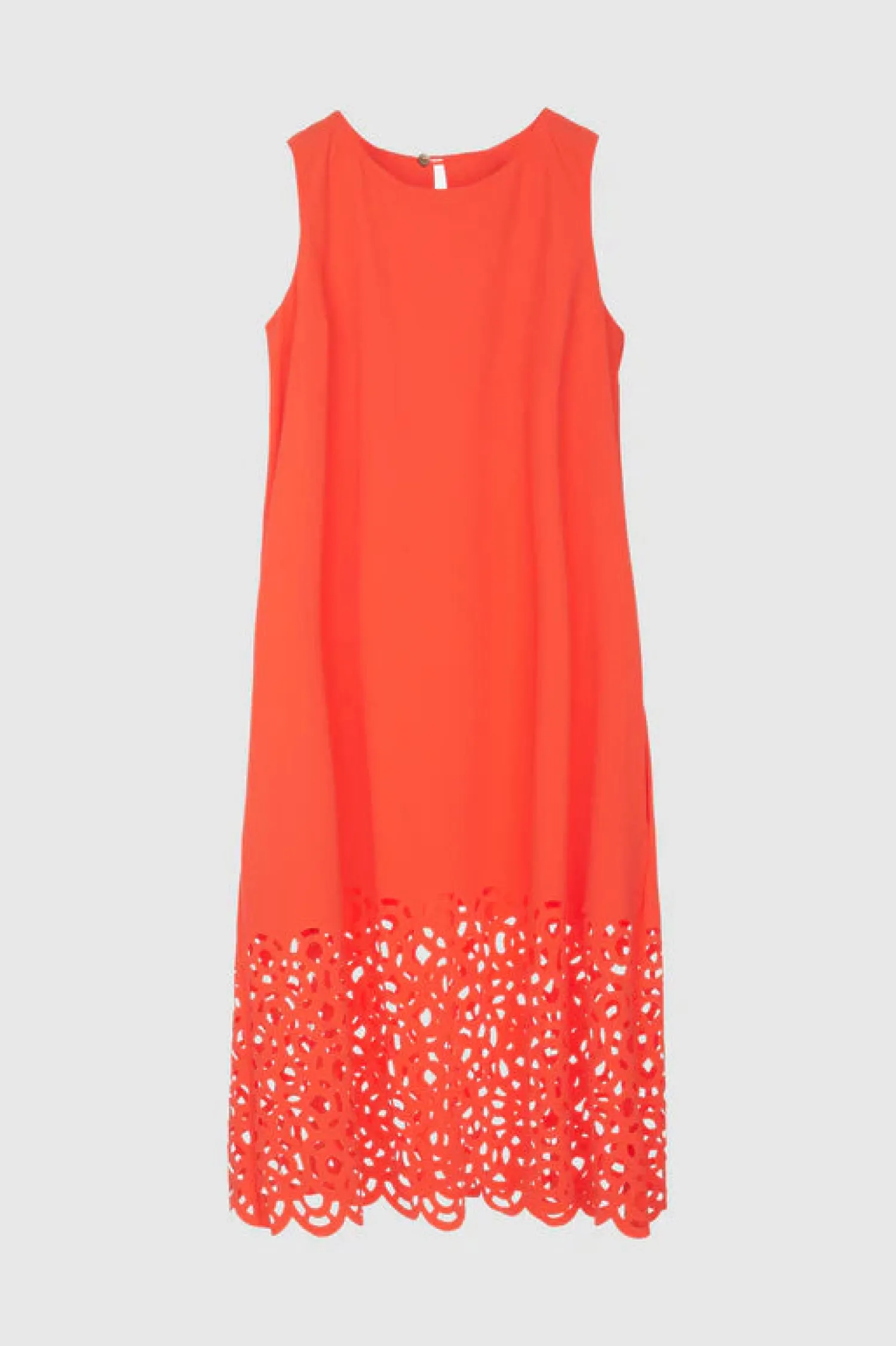 Online Abito Hole in Tessuto Stretch / Donna Abiti
