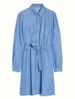 Abito in Denim Fluido / Donna Denim|Abiti