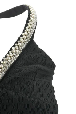 New Abito in Pizzo con Ricamo / Donna Abiti