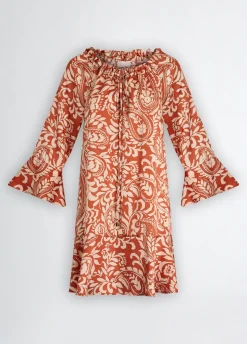 Sale Abito in Twill Stampato / Donna Abiti