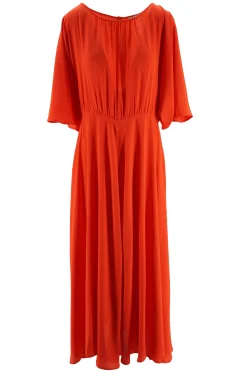 Discount Abito Lungo in Crepe / Donna Abiti