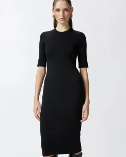 Best Abito Midi Aderente in Maglia / Donna Abiti