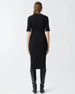 Best Abito Midi Aderente in Maglia / Donna Abiti