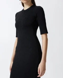 Best Abito Midi Aderente in Maglia / Donna Abiti