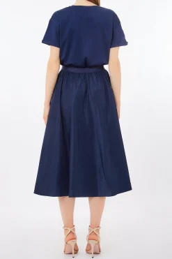 Best Abito Midi con Tasche / Donna Abiti