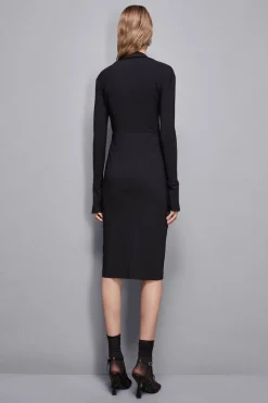 Abito Midi con Zip / Donna Abiti