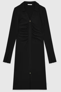 Abito Midi con Zip / Donna Abiti