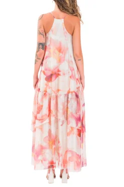 Best Abito Sottoveste con Fantasia / Donna Abiti