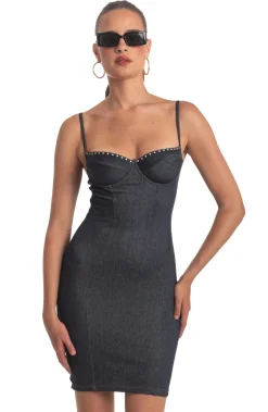 Outlet Abito Tubino a Blaconcino / Donna Abiti|Denim