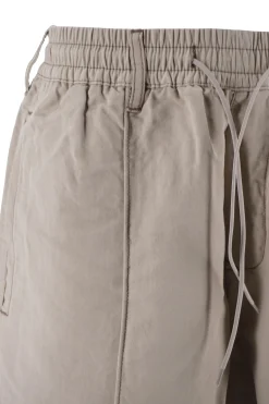 Hot Bermuda a Vita Elastica in Twill Misto Lino / Uomo Pantaloncini