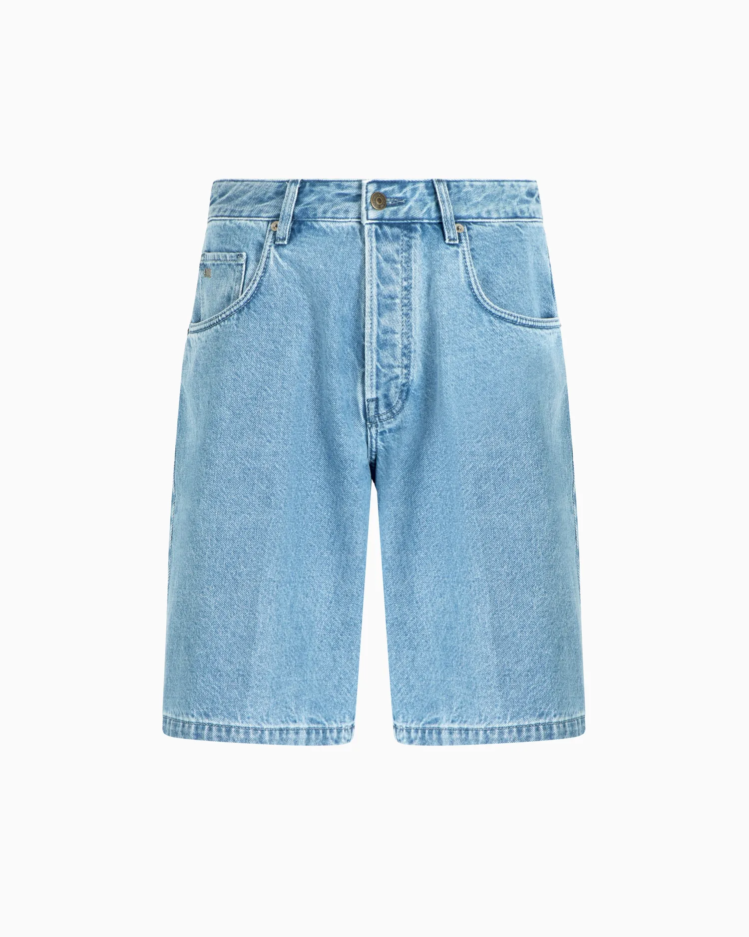 Sale Bermuda Cinque Tasche in Denim / Uomo Pantaloncini