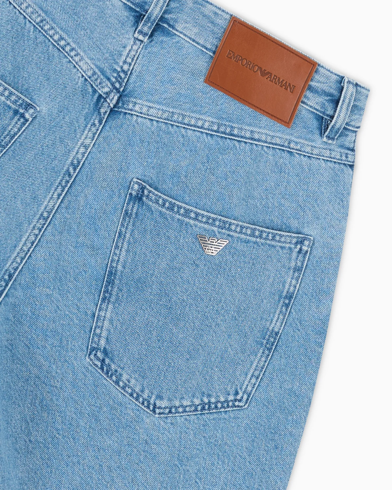 Sale Bermuda Cinque Tasche in Denim / Uomo Pantaloncini