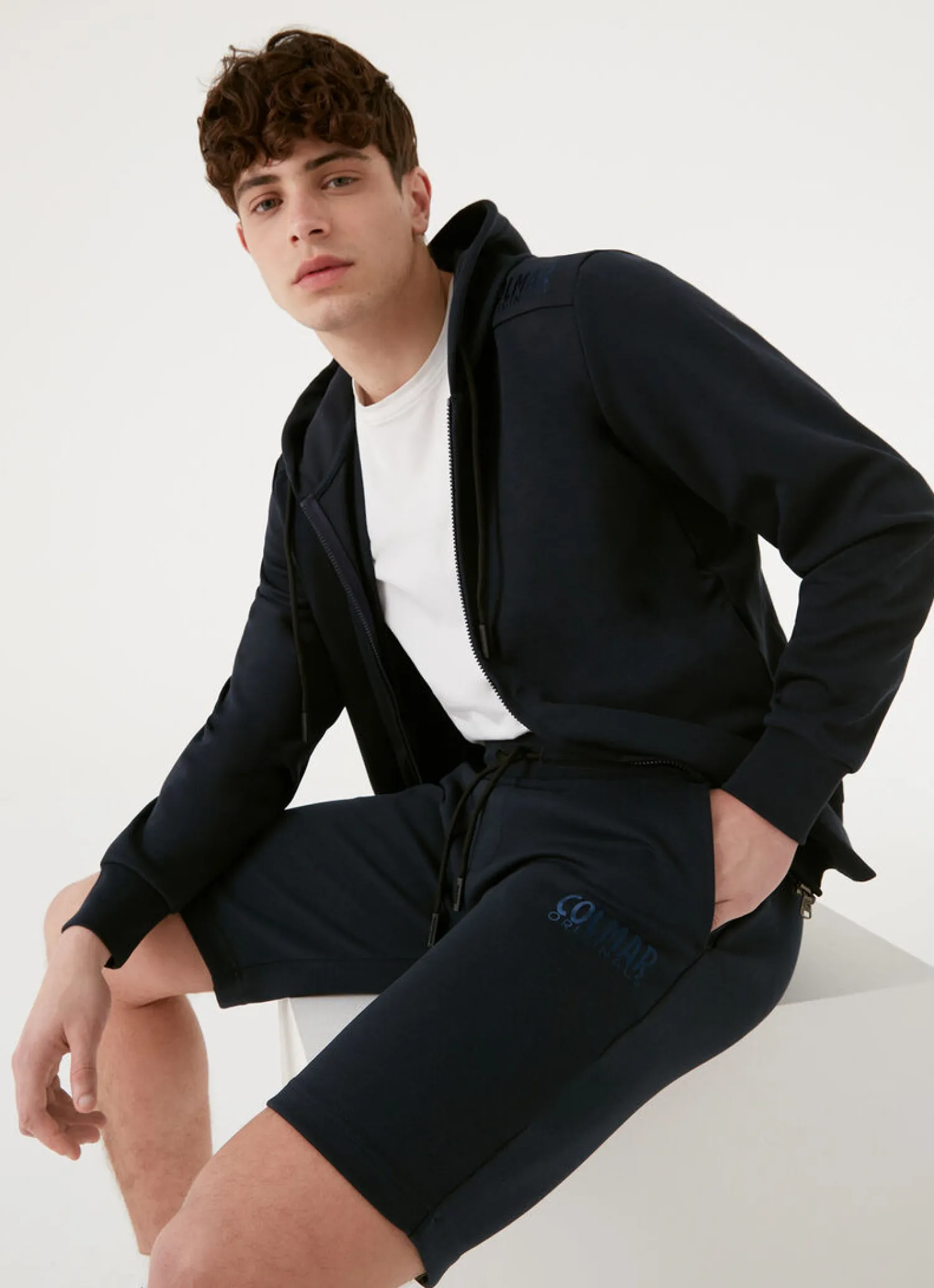 Outlet Bermuda Colmar con Scritta / Uomo Pantaloncini