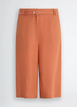 Bermuda in Misto Lino / Donna Pantaloni