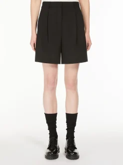 Outlet Bermuda in Tela di Lana / Donna Shorts