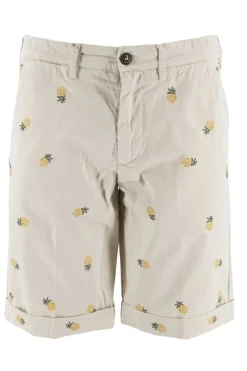 Bermuda 40Weft con Ricami / Uomo Pantaloncini