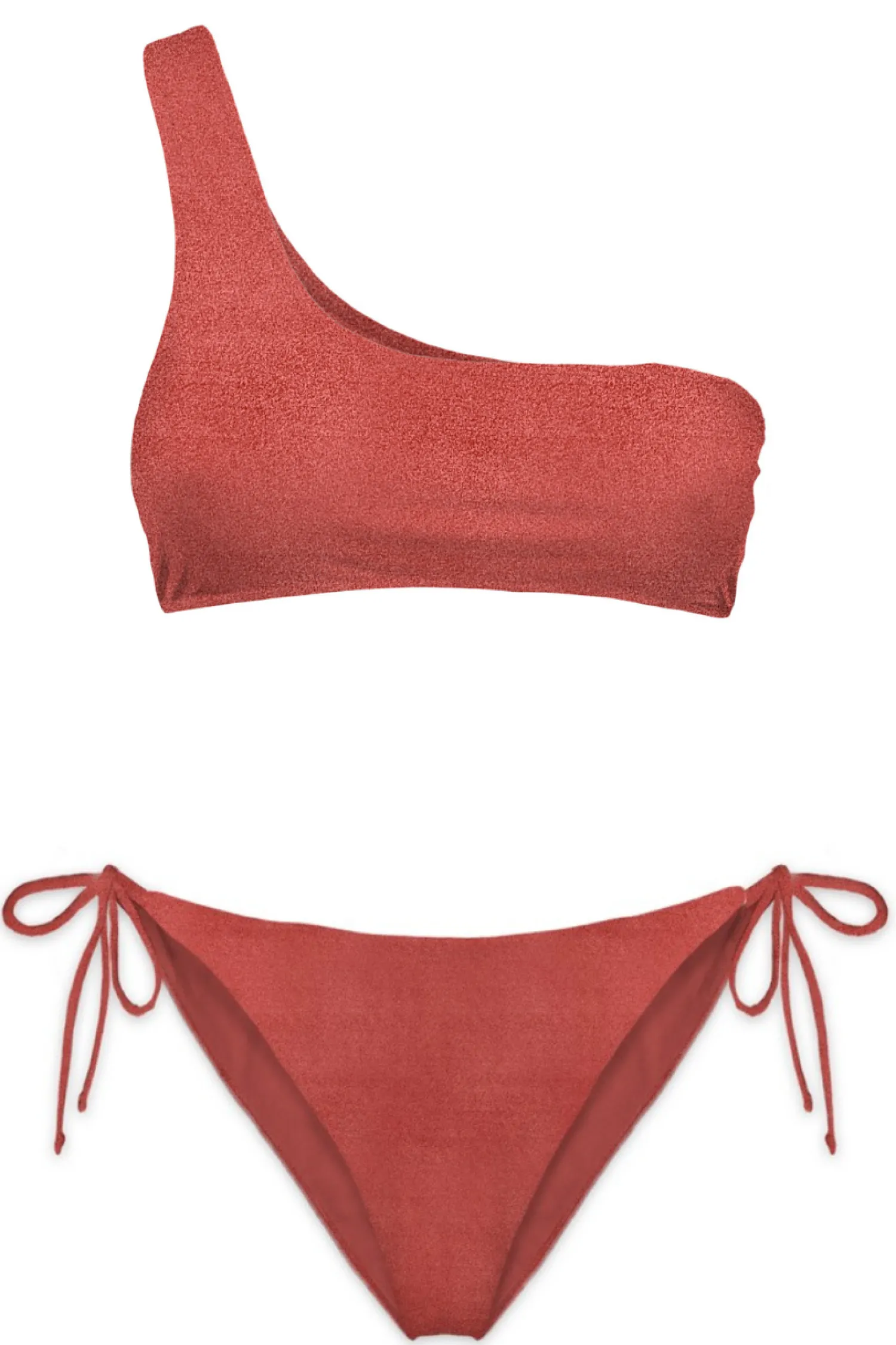 Clearance Bikini a Bralette Monospalla / Donna Costumi Da Bagno