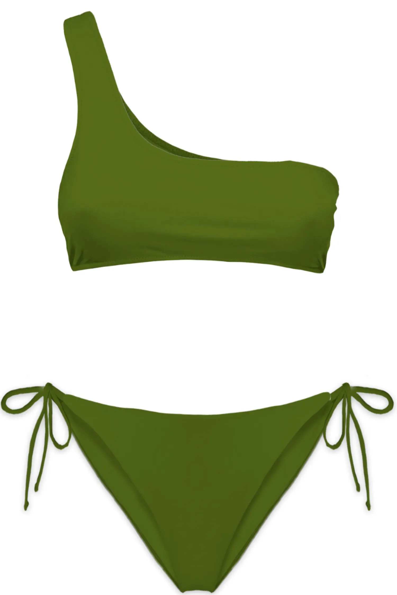 Best Bikini a Bralette Monospalla / Donna Costumi Da Bagno