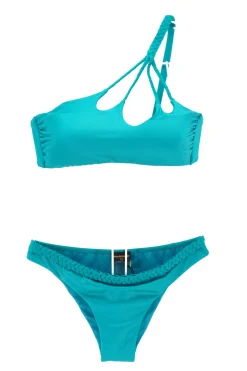 Clearance Bikini a Fascia Monospalla / Donna Costumi Da Bagno