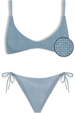 Discount Bikini Bralette con Strass / Donna Costumi Da Bagno