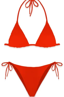 Best Bikini con Triangolo e Slip con Lacci / Donna Costumi Da Bagno