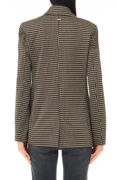 Sale Blazer con Fantasia Pied de Puole / Donna Giacche