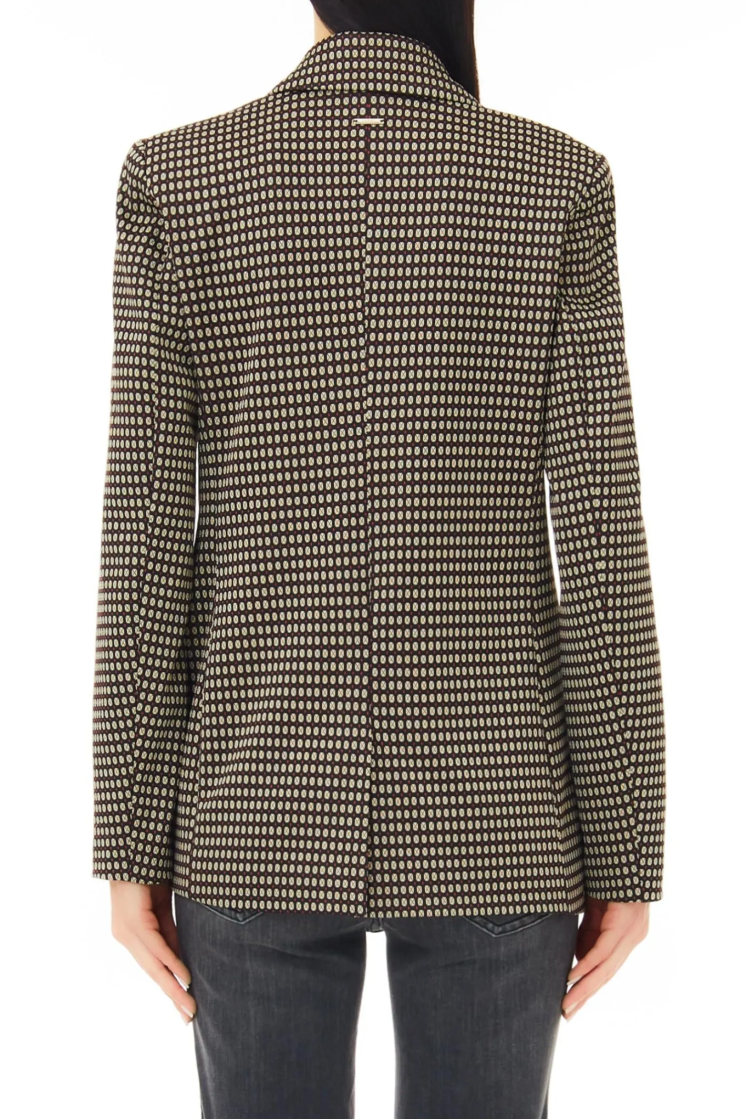 Sale Blazer con Fantasia Pied de Puole / Donna Giacche