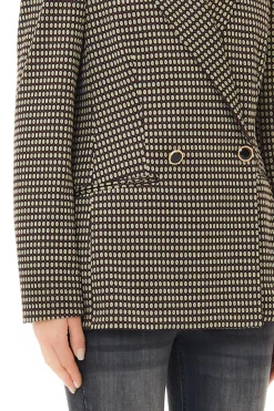 Sale Blazer con Fantasia Pied de Puole / Donna Giacche