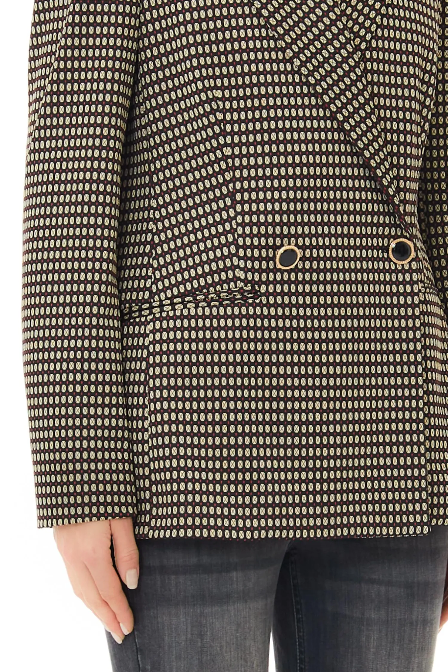 Sale Blazer con Fantasia Pied de Puole / Donna Giacche
