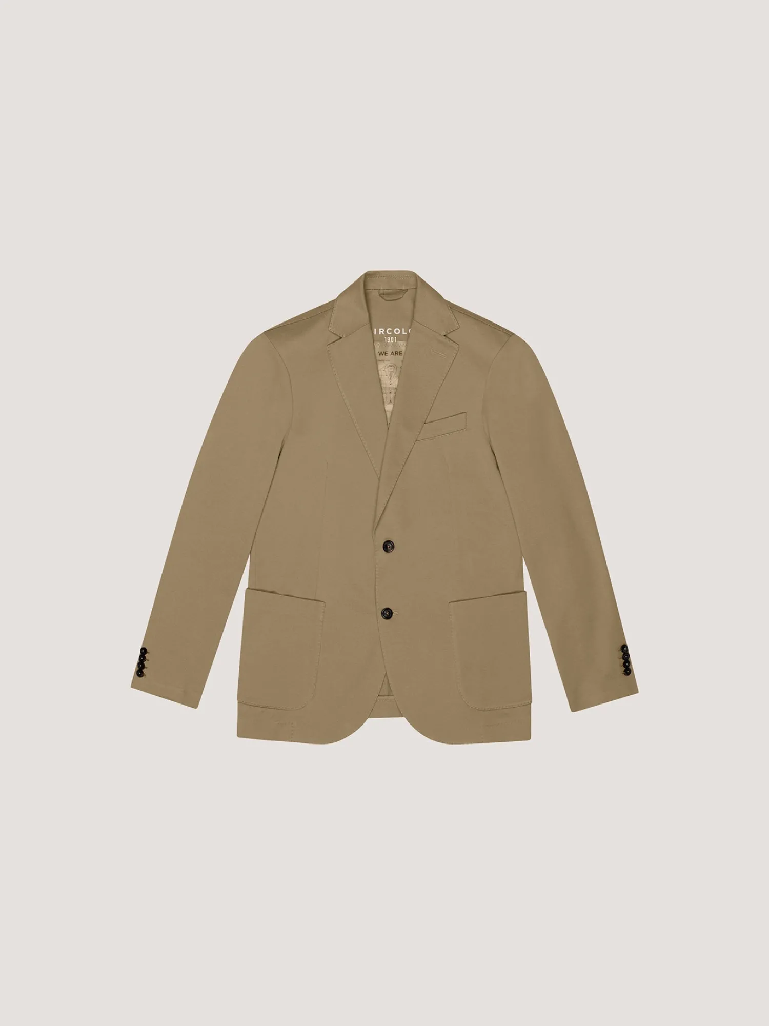 Online Blazer Monopetto in Cotone / Uomo Giacche