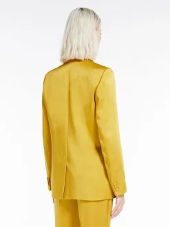 Clearance Blazer Monopetto in Enver Satin / Donna Giacche