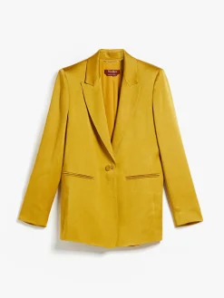 Clearance Blazer Monopetto in Enver Satin / Donna Giacche