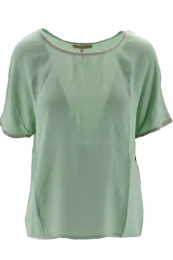 Blusa a Maniche Corte / Donna Bluse