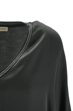 Sale Blusa Ampia con Scollo a V / Donna Top