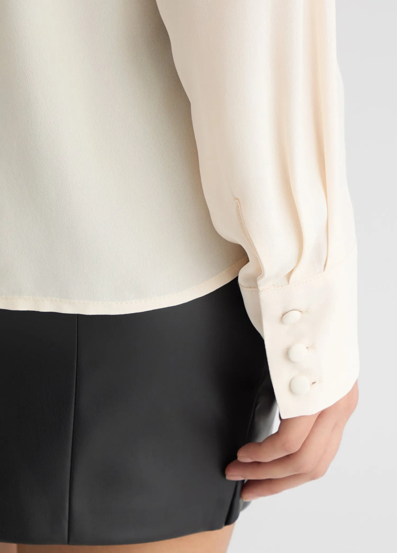 Clearance Blusa con Pieghe / Donna Camicie