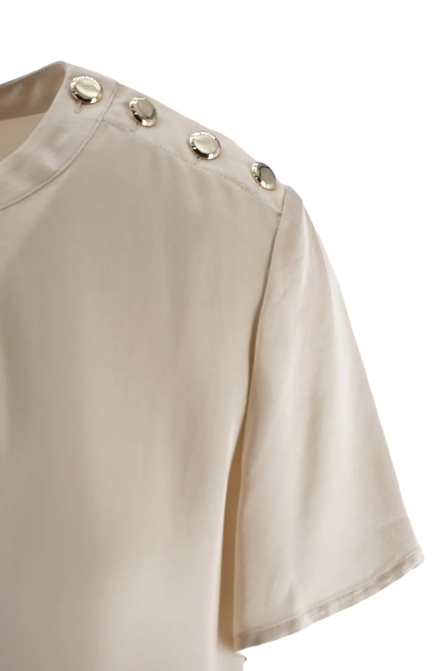 Hot Blusa con Dettagli sulle Spalle / Donna Bluse