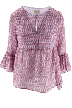 New Blusa con Fantasia / Donna Bluse