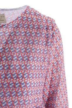 New Blusa con Fantasia / Donna Bluse
