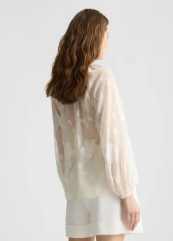 Outlet Blusa con Inserti Lurex / Donna Abiti