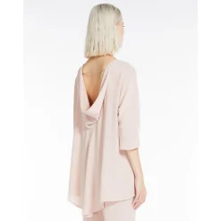Discount Blusa Elegante in Cady / Donna Bluse