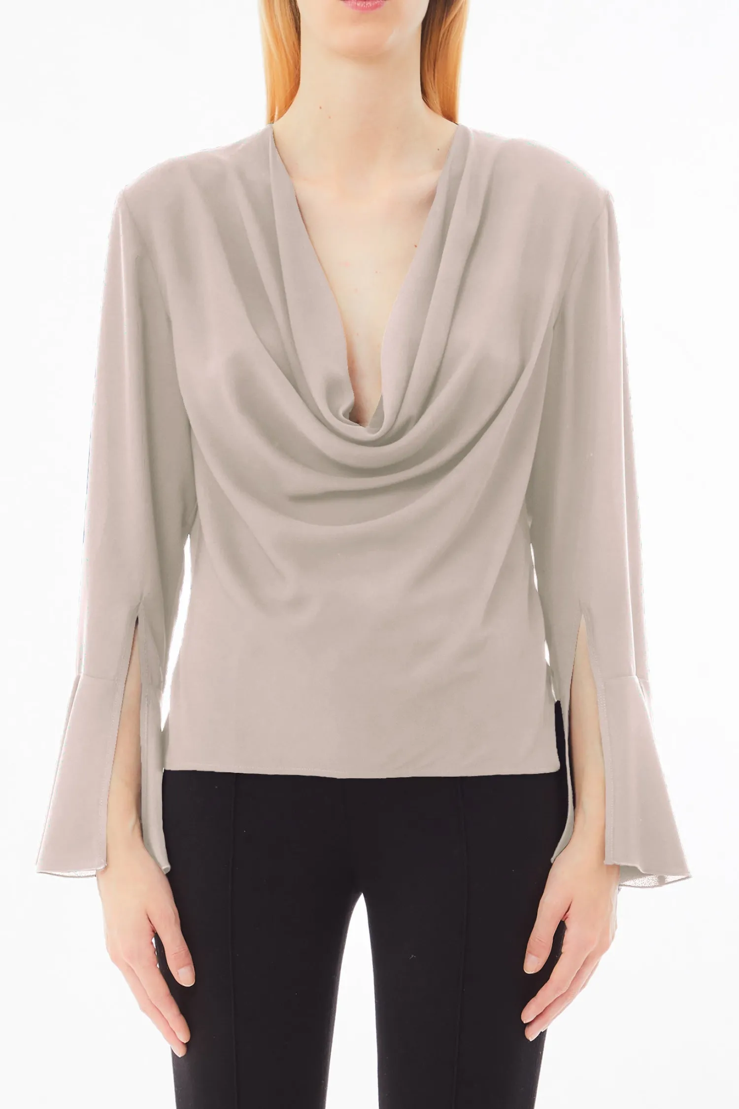New Blusa in Georgette / Donna Bluse