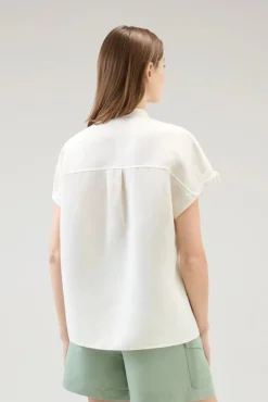 New Blusa in Misto Lino / Donna Camicie