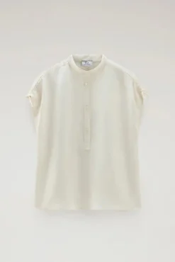 New Blusa in Misto Lino / Donna Camicie