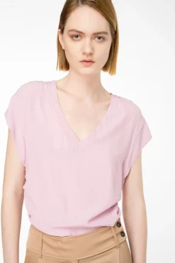 Clearance Blusa in Misto Seta / Donna Bluse