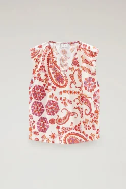 Discount Blusa Smanicata a Fantasia / Donna Bluse