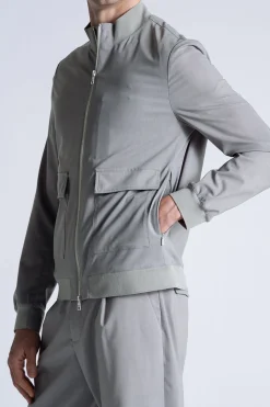 Sale Bomber in Tessuto Ultraleggero / Uomo Giubbotti