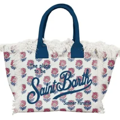 Hot Borsa a Mano Colette in Tela di Cotone / Donna Borse A Spalla