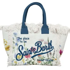 Sale Borsa a Mano Colette in Tela di Cotone / Donna Borse A Spalla